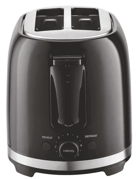 Тостер VES T-100-B 850Вт черный